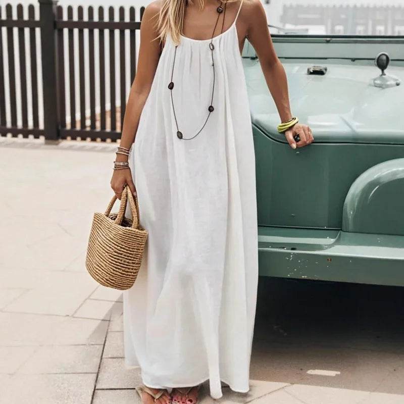 New Arrival Women's Strapless Backless Maxi Dress