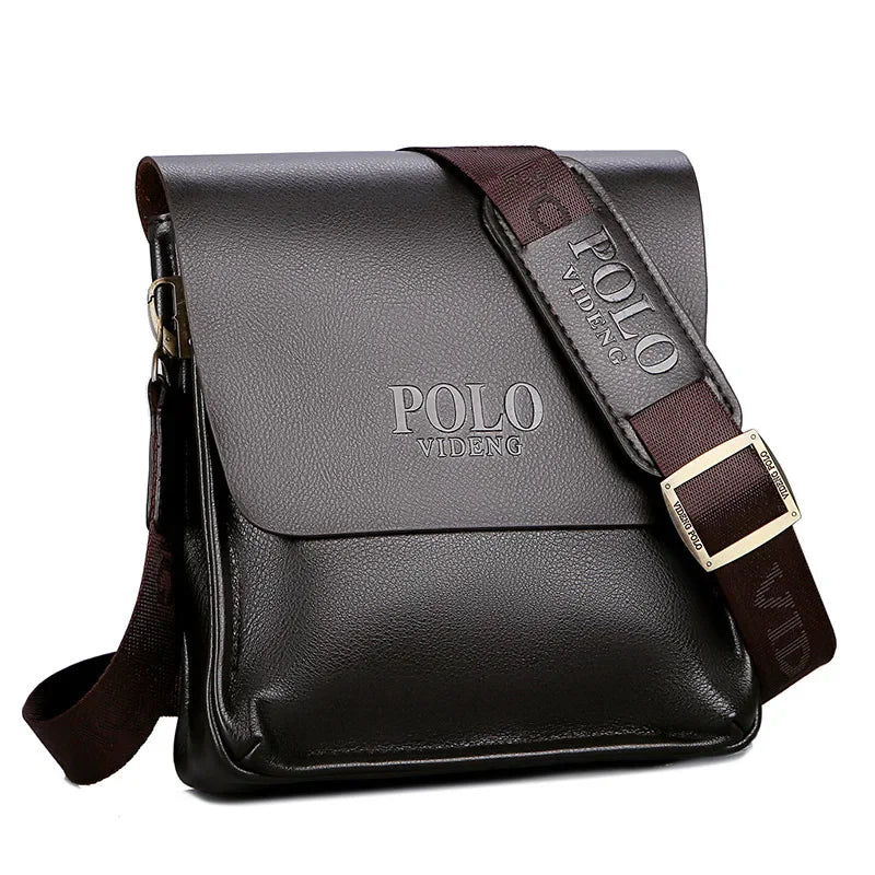 Polo Men's Vertical Crossbody Bag – Single Shoulder Bag